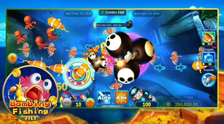 Fish shooting game section on phmoba apk for Philippines players